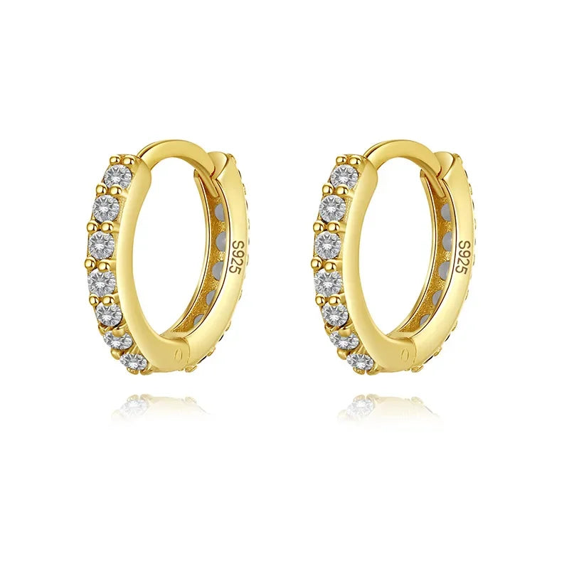 Arracadas con Zirconias de Color