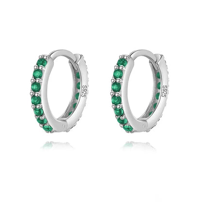 Arracadas con Zirconias de Color