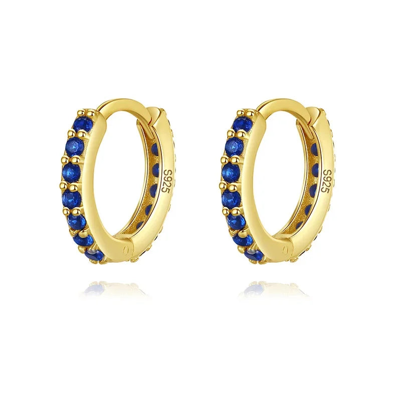 Arracadas con Zirconias de Color