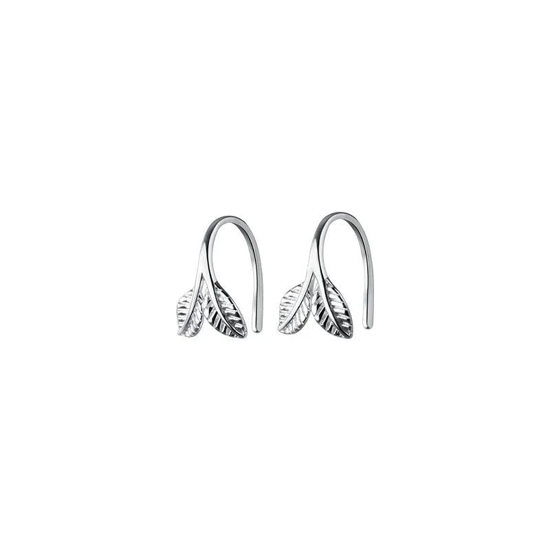 Aretes Rama con Hojas