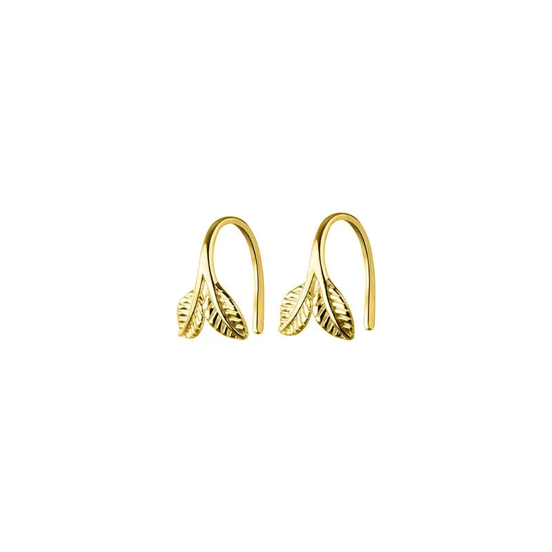 Aretes Rama con Hojas