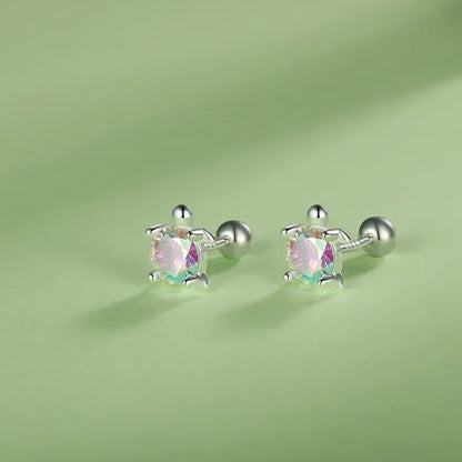 Aretes Tortuga con Zirconias