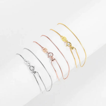 Pulsera Cadena Veneciana o Cruzada