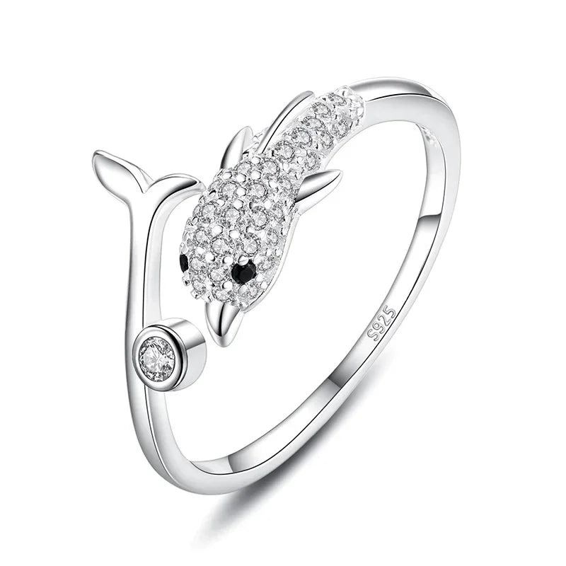 Anillo Luna y Estrella con Zirconias en Varios Diseños