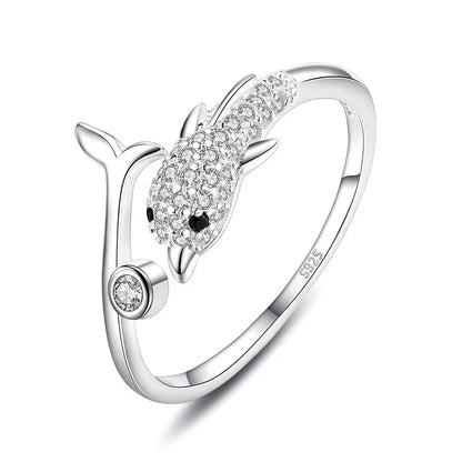 Anillo Luna y Estrella con Zirconias en Varios Diseños