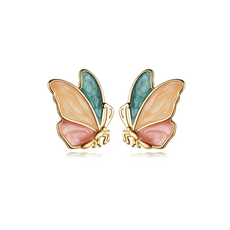 Aretes Mariposa en Tres Estilos