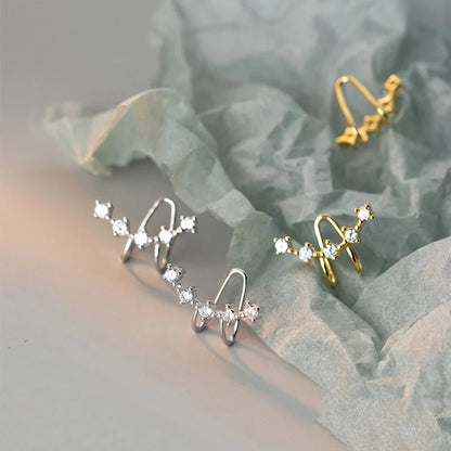 Ear Cuff Deslumbrante con Zirconias