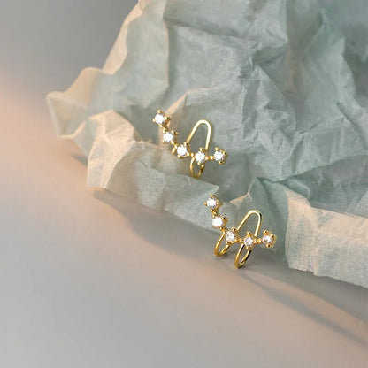 Ear Cuff Deslumbrante con Zirconias