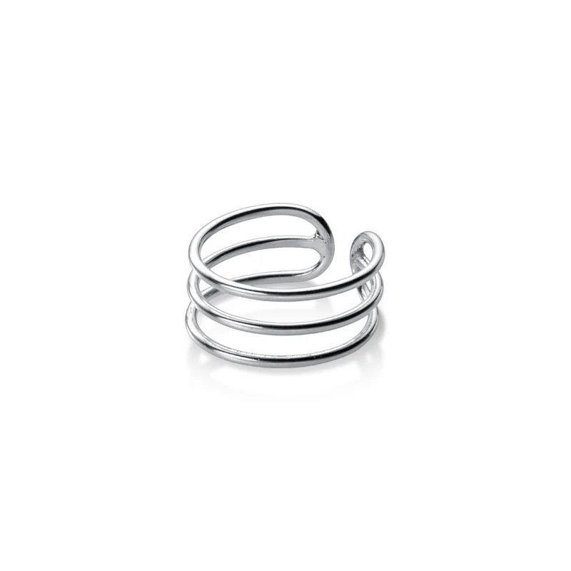 Anillo Abierto Irregular