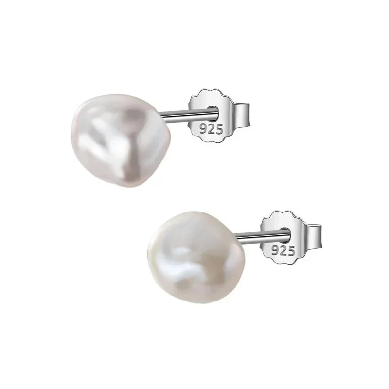 Aretes Perla Barroca