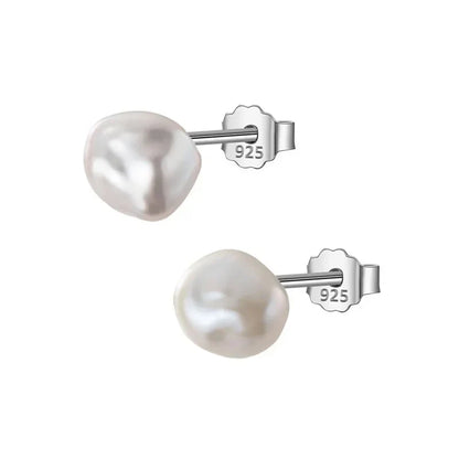 Aretes Perla Barroca
