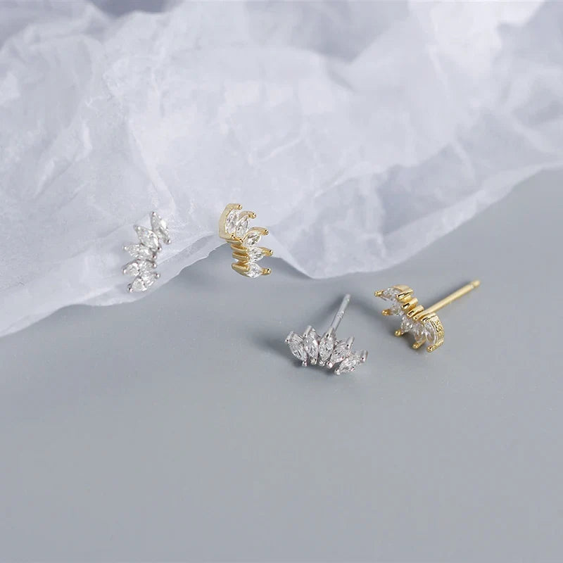 Aretes Zirconia Marquesa Blanca
