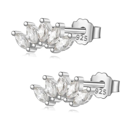 Aretes Zirconia Marquesa Blanca