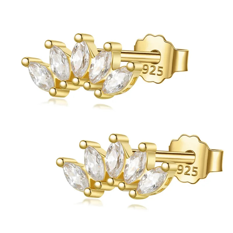 Aretes Zirconia Marquesa Blanca
