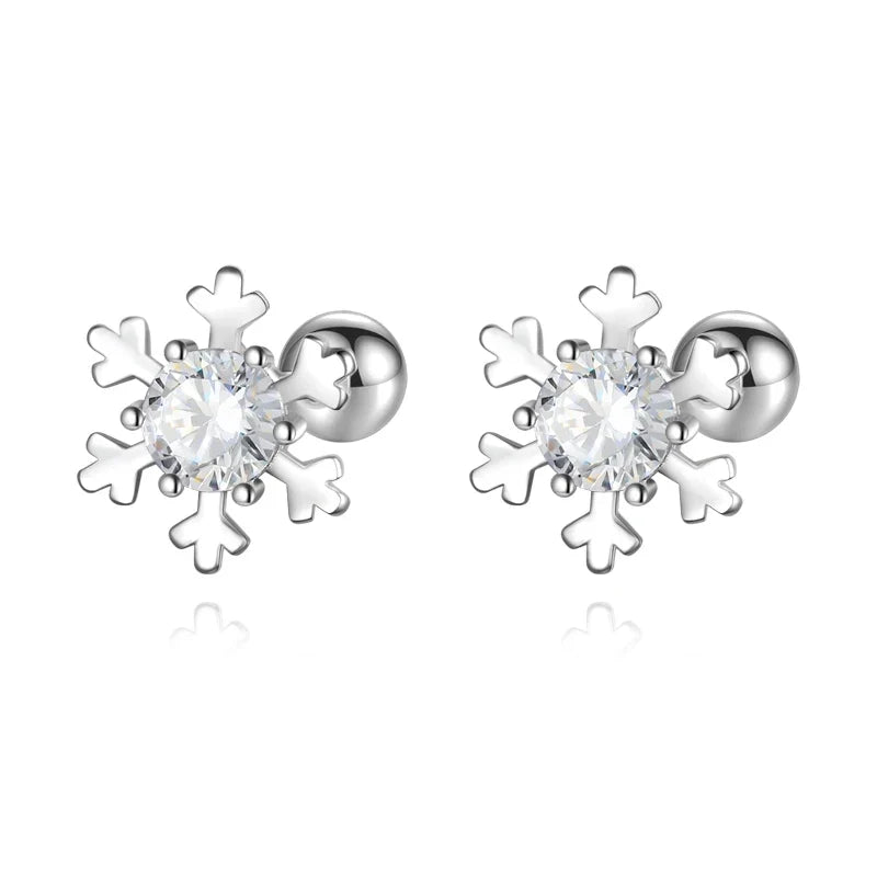Aretes Copo de Nieve