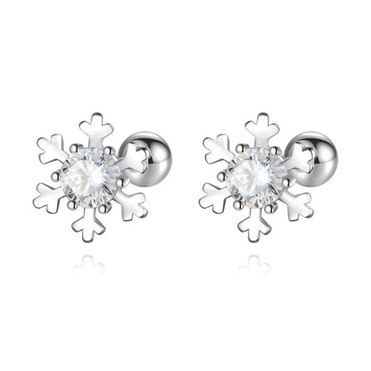Aretes Copo de Nieve