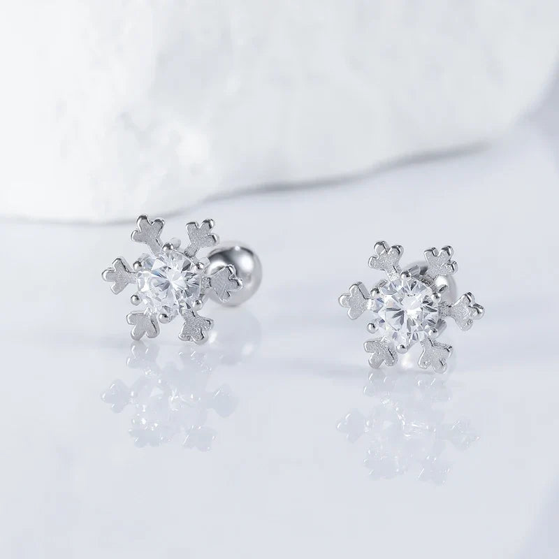 Aretes Copo de Nieve