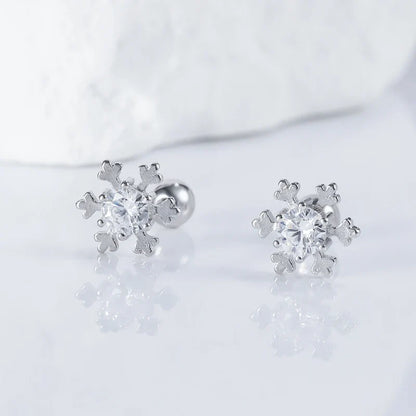 Aretes Copo de Nieve