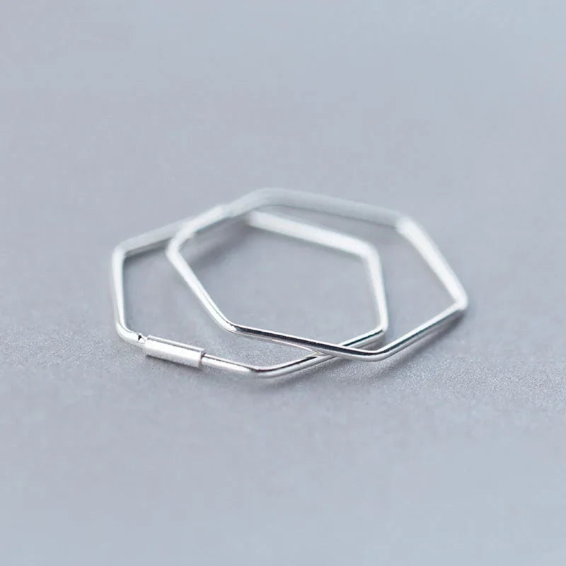 Arracadas Hexagonales