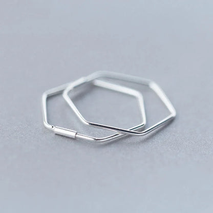 Arracadas Hexagonales