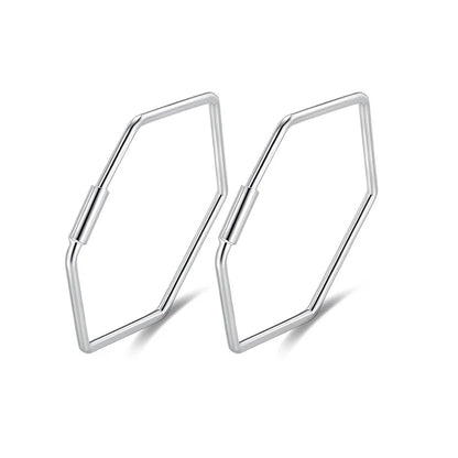 Arracadas Hexagonales