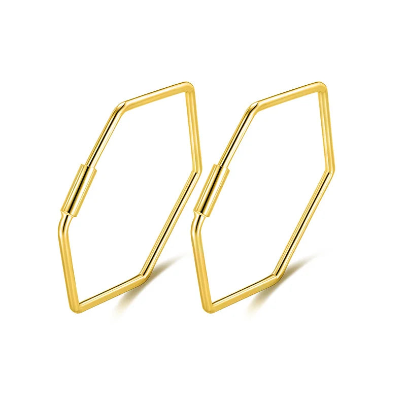 Arracadas Hexagonales