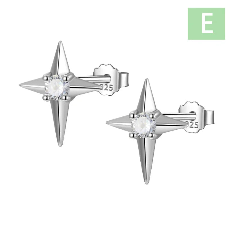 Aretes Estrellas Brillantes
