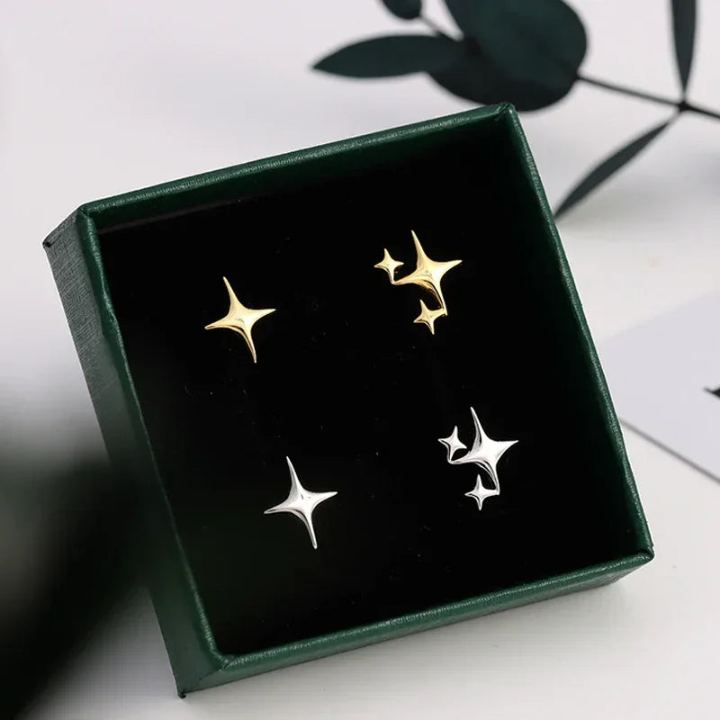 Aretes Estrellas Brillantes