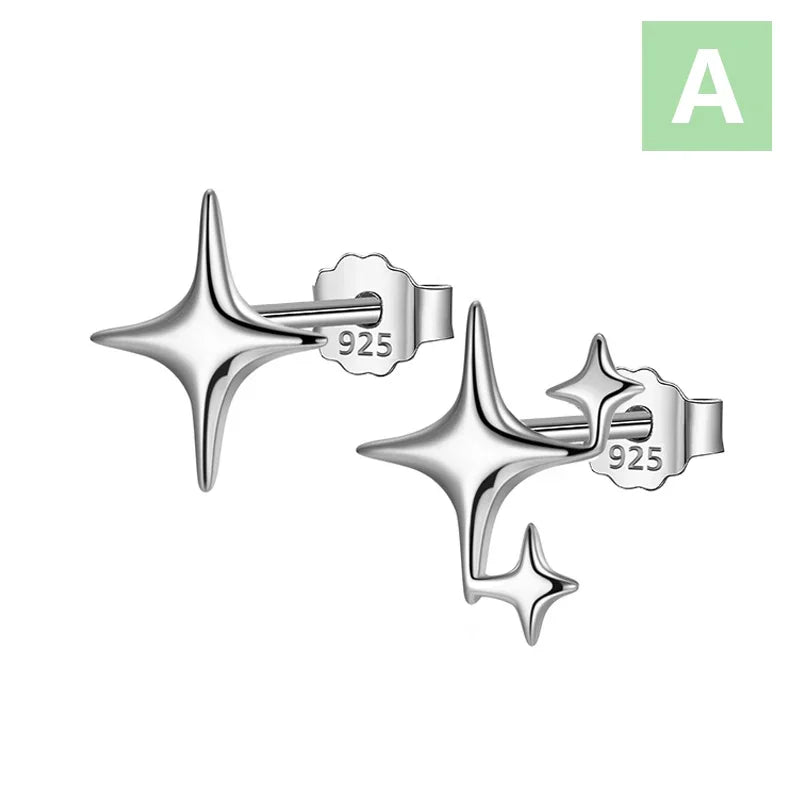 Aretes Estrellas Brillantes