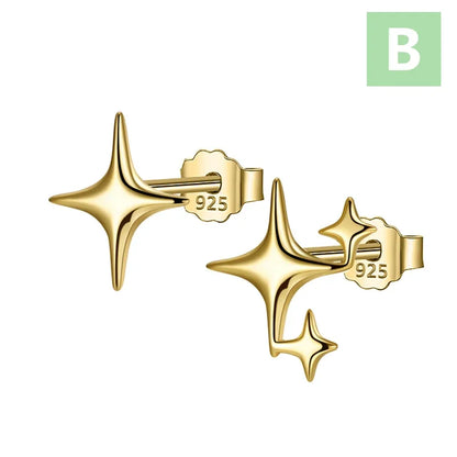Aretes Estrellas Brillantes