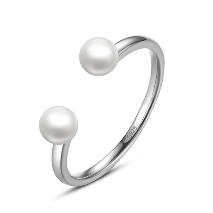 Anillo Perla de Agua Dulce Ajustable