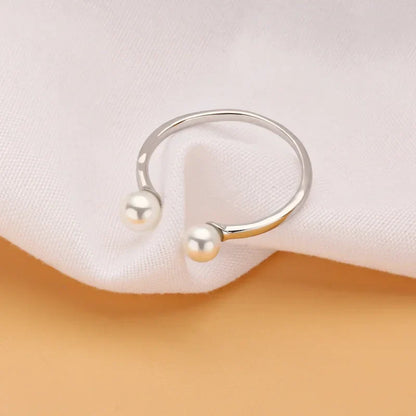 Anillo Perla de Agua Dulce Ajustable