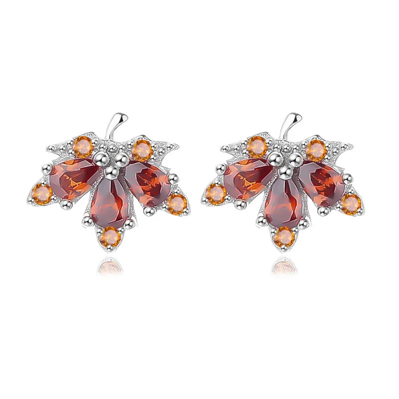 Aretes Hojas de Maple
