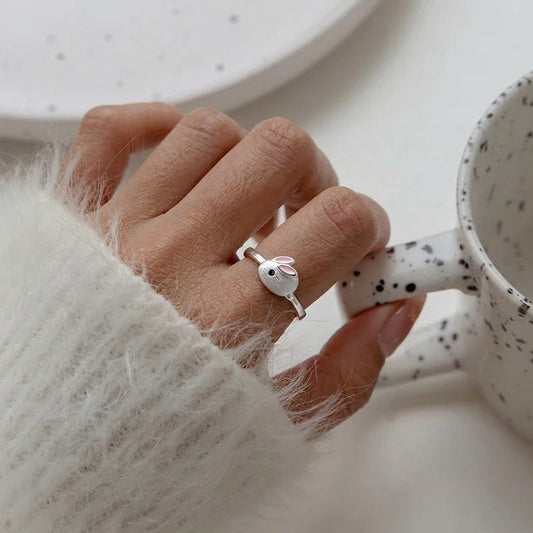 Anillo Abierto Conejito