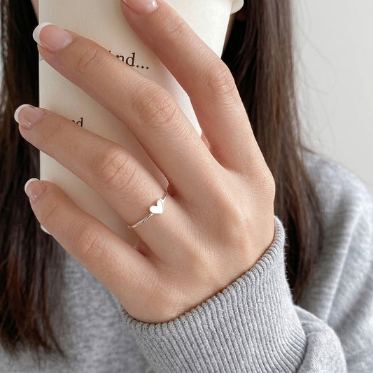 Anillo Abierto Corazón