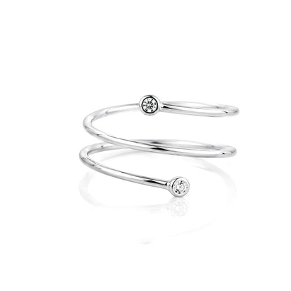 Anillo Abierto Envolvente de Tres Capas
