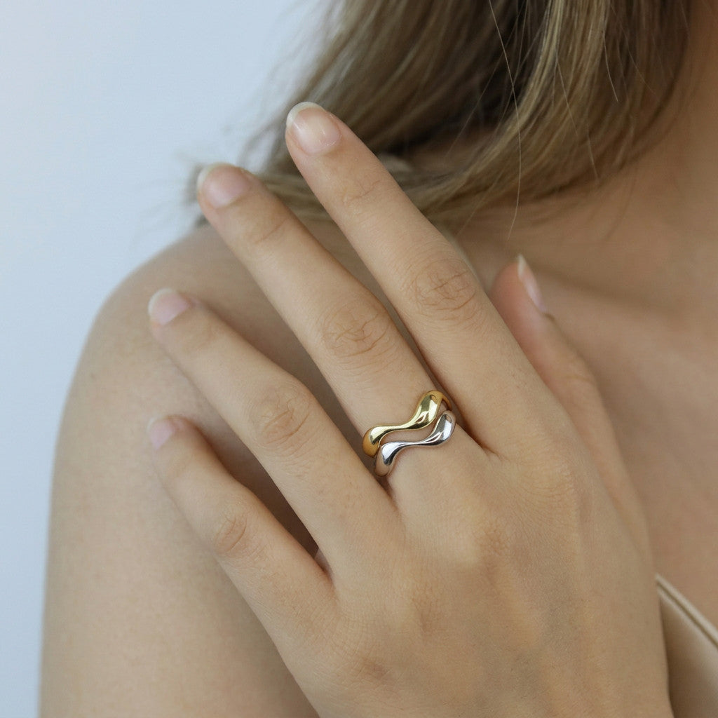 Anillo Abierto Ondas Irregulares