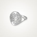 Anillo Arbolito plateado