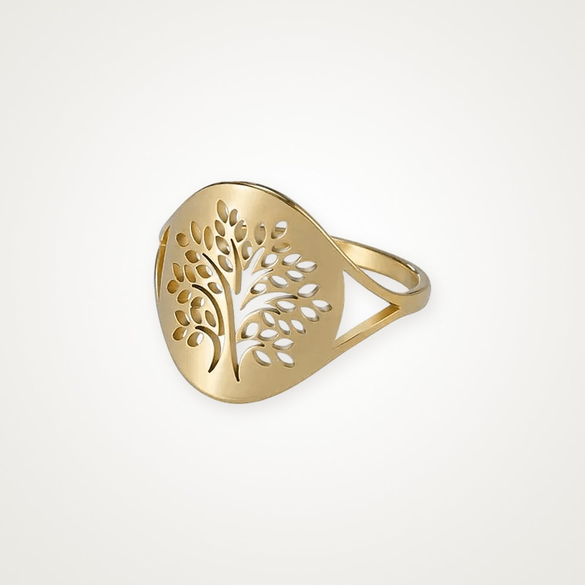 Anillo Arbolito dorado