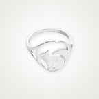 Anillo Ardilla plateado