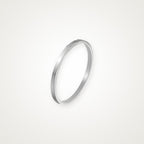 Anillo Argolla fina plateado