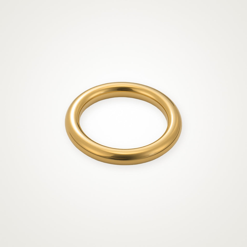 Anillo Argolla gruesa dorado