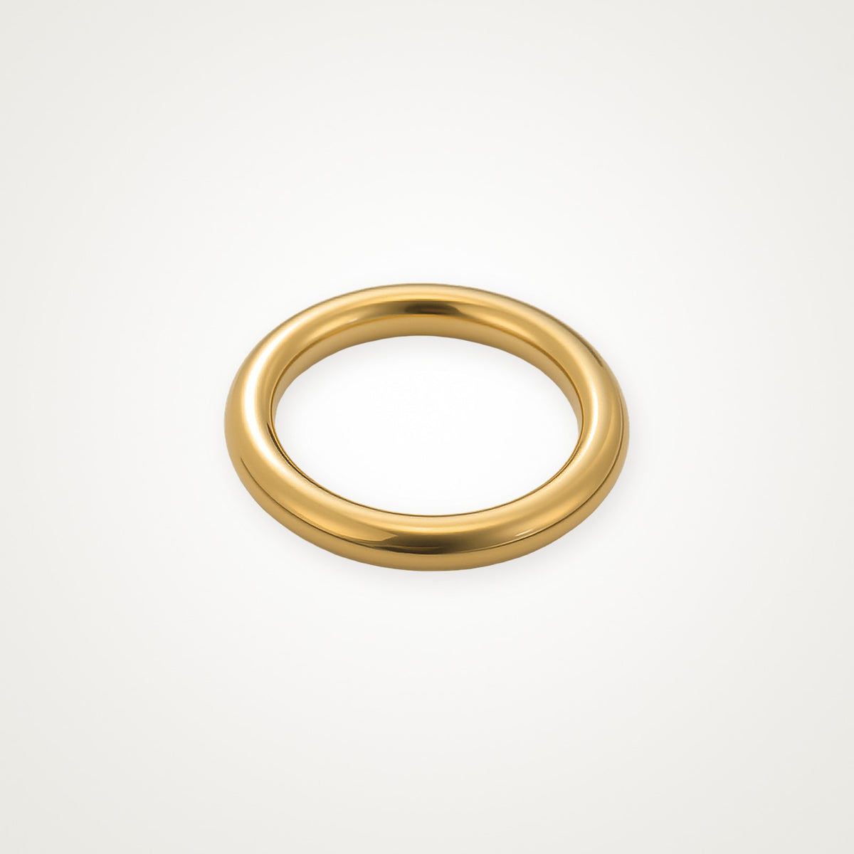 Anillo Argolla gruesa dorado