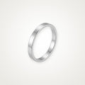 Anillo Argolla lisa plateado