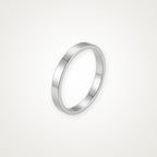 Anillo Argolla lisa plateado
