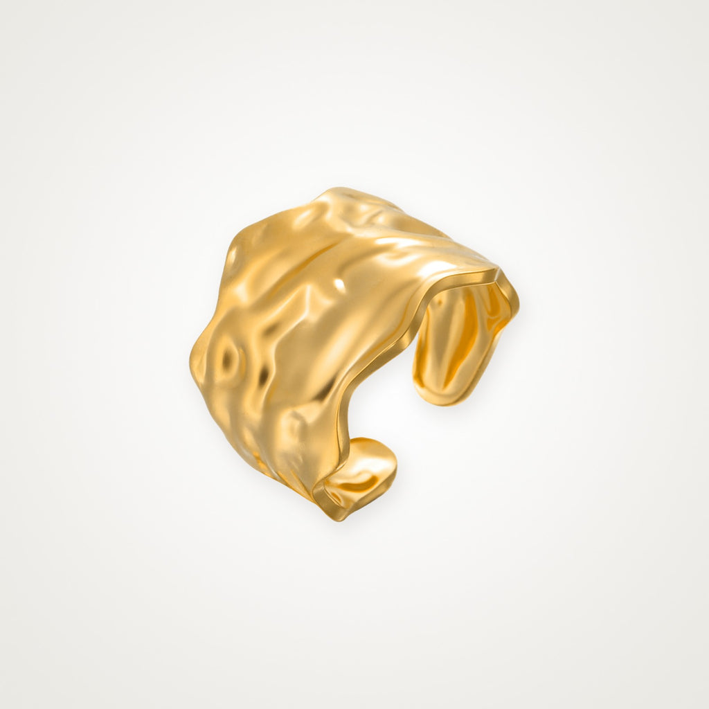 Anillo Arrugado dorado