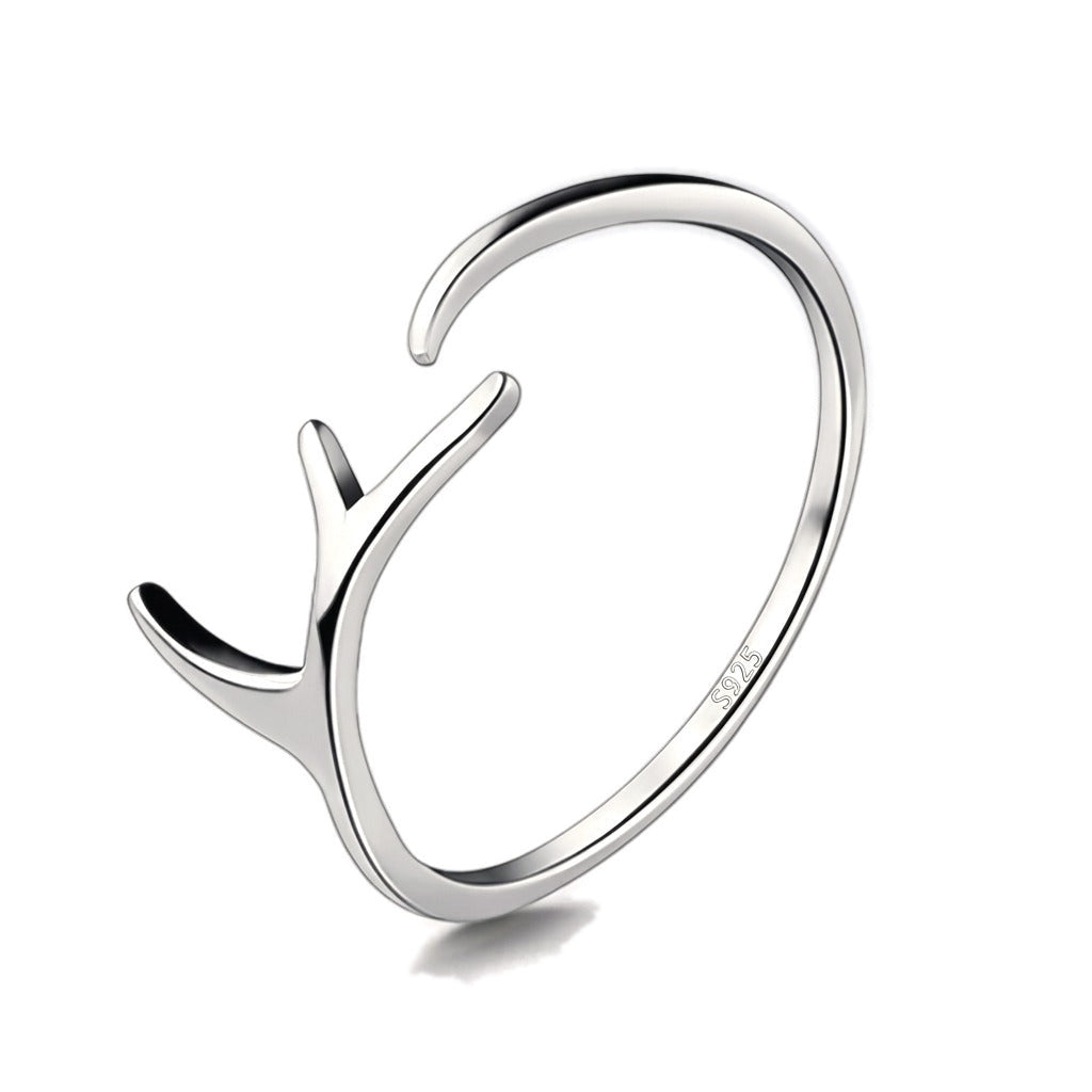 Anillo Astas de Reno Ajustable