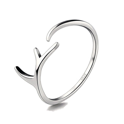 Anillo Astas de Reno Ajustable