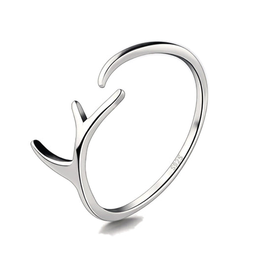 Anillo Astas de Reno Ajustable
