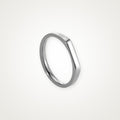 Anillo Barra plateado